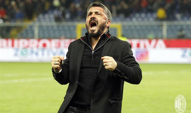 Дженнаро Гаттузо, twitter.com/acmilan