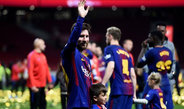 Месси забил в пяти финалах Кубка Испании и повторил рекорд Сарры