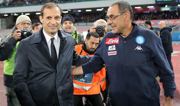 Аллегри и Сарри, getty images