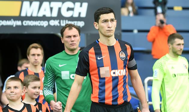 Степаненко провел 150-й матч за Шахтер в чемпионатах Украины 