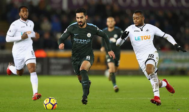 Суонси - Ман Сити, getty images