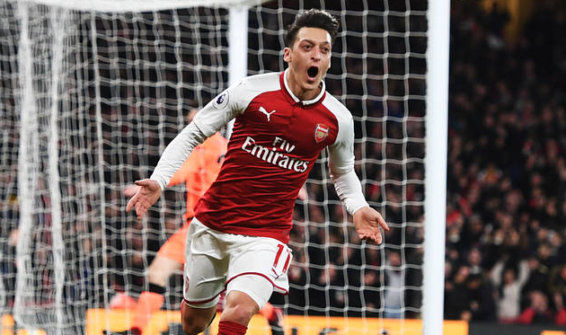 МЕСУТ ОЗИЛ, ARSENAL.COM
