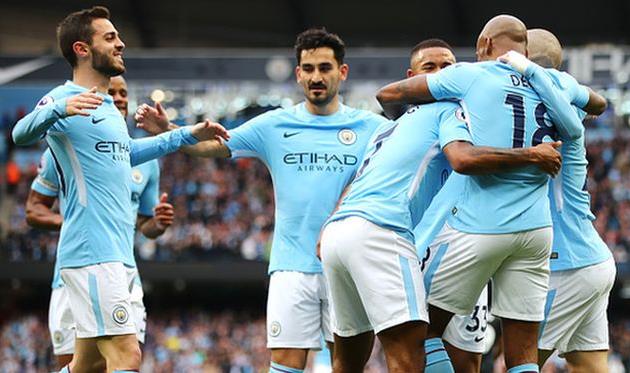 манчестер сити продолжает погоню за новыми рекордами, getty images
