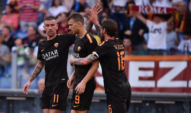 Рома одолела Кьево, twitter.com/OfficialASRoma