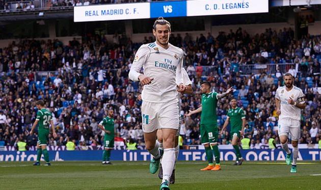 гарет бэйл открыл счет в матче, getty images