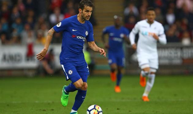 Фабрегас забил единственный гол в матче, фото: twitter.com/chelseafc