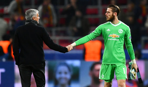 Жозе Моуриньо и Давид Де Хеа, Getty Images