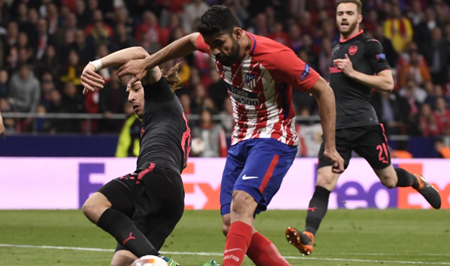 Диего Коста забил единственный гол в матче, twitter.com/EuropaLeague