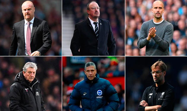 Бенитес, Гвардиола и Клопп среди претендентов на звание тренер года в АПЛ