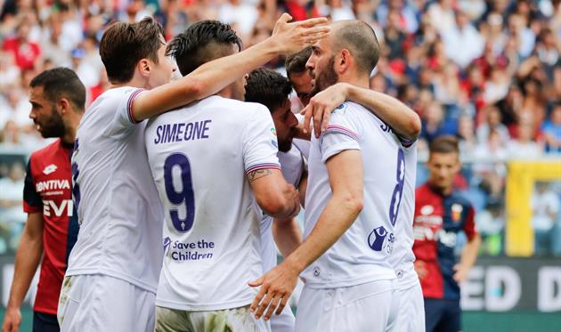 Дженоа - Фиорентина 2:3, фото ФК Фиорентина