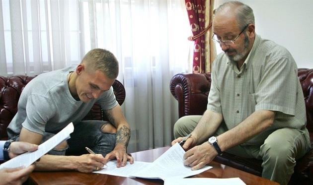 Виталий Буяльский (слева), фото: ФК Динамо