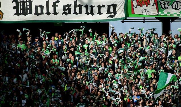 Фаны Вольфсбурга, Getty Images