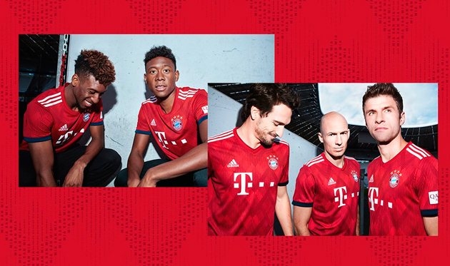 Бавария представила домашнюю форму на новый сезон