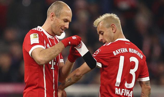 Роббен и Рафинья, getty images