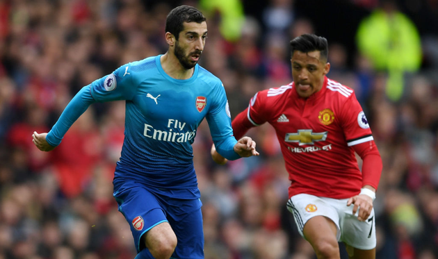 Генрих Мхитарян и Алексис Санчес, Getty Images