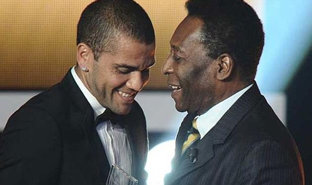 Дани Алвес и Пеле, Getty Images