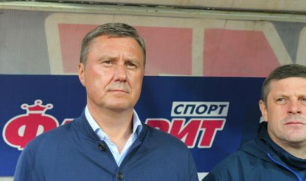 Александр Хацкевич (слева), ФК Динамо Киев