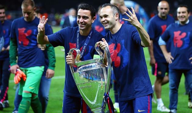 Хави вновь будет играть в одной команде с Андресом Иньестой? Getty Images