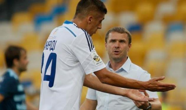 Евгений Хачериди и Сергей Ребров, ФК Динамо Киев