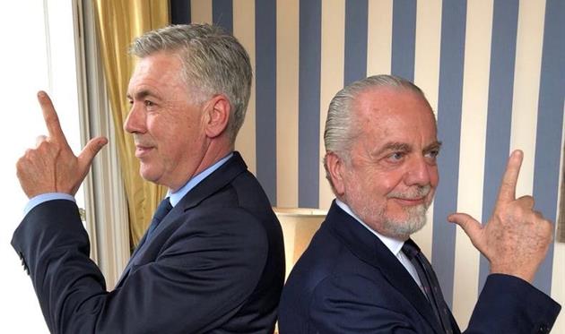 Карло Анчелотти и Аурелио Де Лаурентис уже выбрали первые цели, фото ФК Наполи