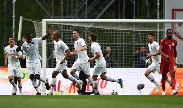 Жоау Мариу забил в ворота сборной Туниса второй мяч, Getty Images