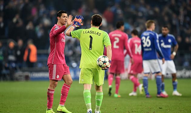 Криштиану Роналду и Икер Касильяс, Getty Images