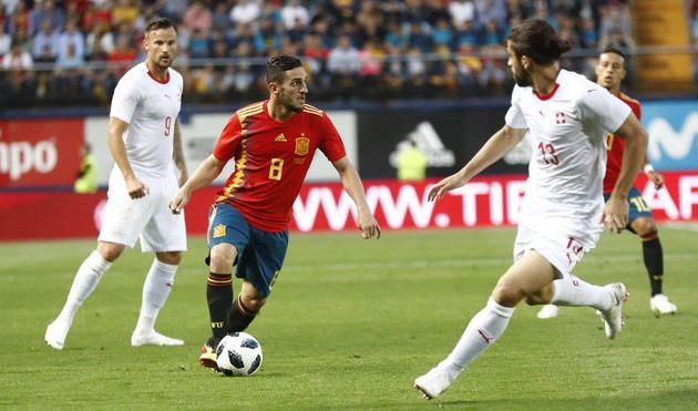 Испания — Швейцария, twitter.com/SeFutbol