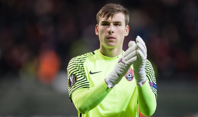 Андрей Лунин, фото ФК Заря