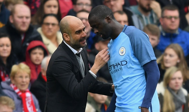 Пеп Гвардиола и Яя Туре, Getty Images