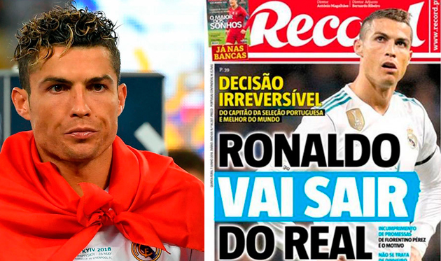 Роналду покинет Реал — Record