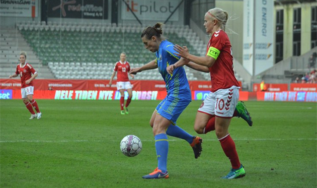 Украина в отборе ЧМ-2019 проиграла Дании оба матча, фото ФФУ