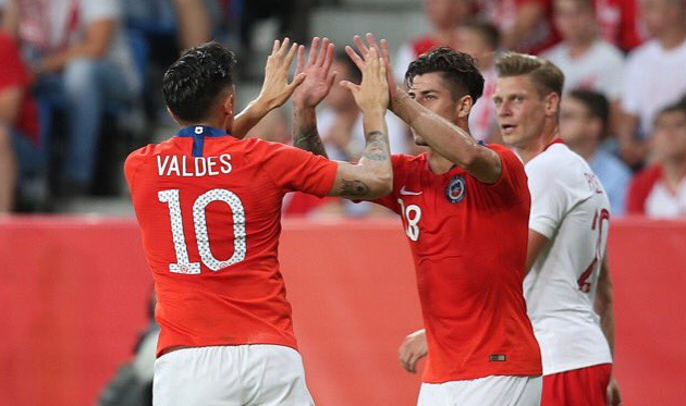 Польша - Чили, twitter.com/laroja