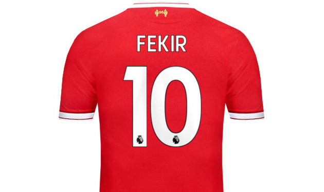 Фекир выбрал номер, под которым должен был играть в Ливерпуле