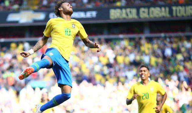 Неймар и Фирмино, twitter.com/cbf_futebol