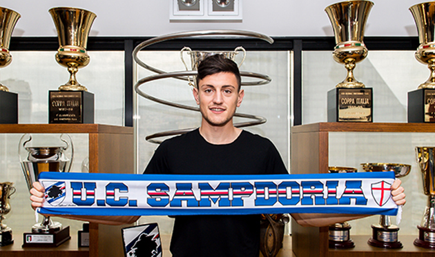 Алекс Феррари, sampdoria.it
