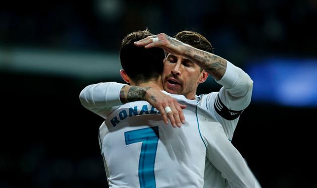 Криштиану Роналду и Серхио Рамос, Getty Images