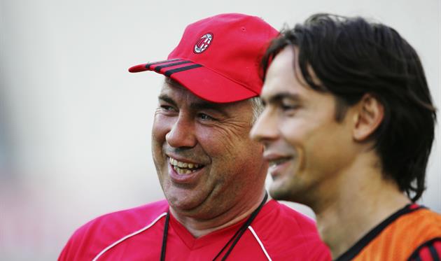 Карло Анчелотти и Филиппо Индзаги, Getty Images