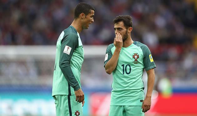 Криштиану Роналду и Бернарду Силва, Getty Images