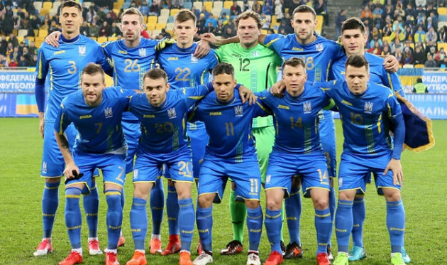 Сборная Украины, фото: ФФУ