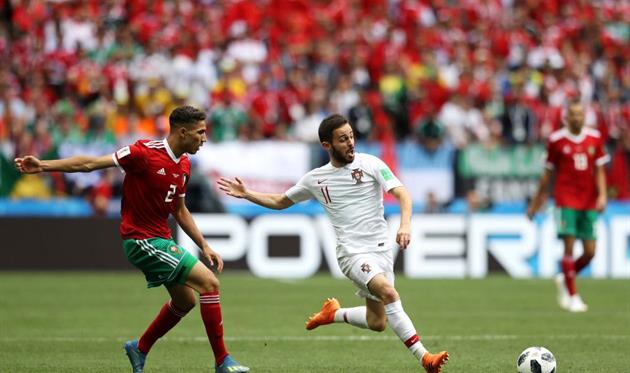 Бернарду Силва и Ашраф Хакими, Getty Images