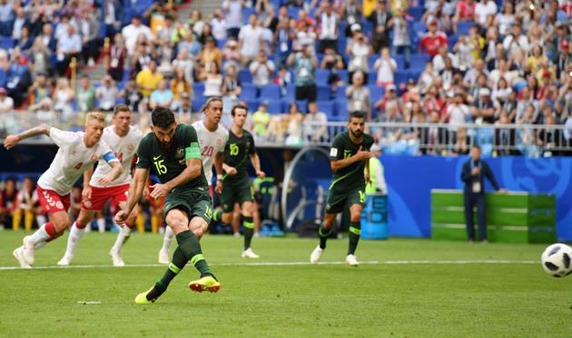 Австралийцы забили оба гола на ЧМ-2018 при помощи видеоповтора