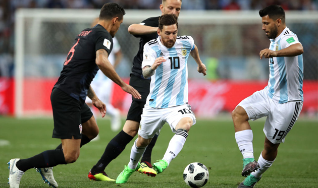 Лионель Месси и Серхио Агуэро, Getty Images