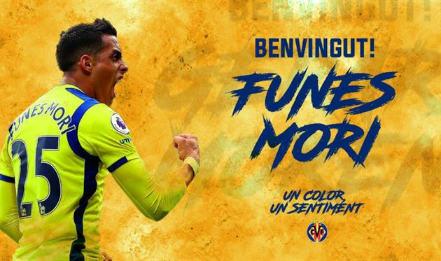 Фунес-Мори теперь в Вияльрреале