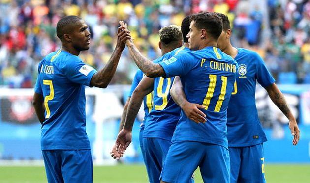 бразилия обыграла коста-рику, getty images