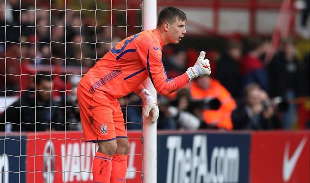 Андрей Лунин, фото twitter.com/spectatemadrid