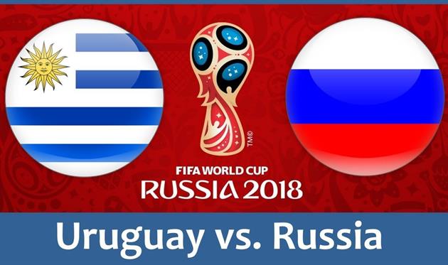 Онлайн трансляция матча Уругвай - Россия