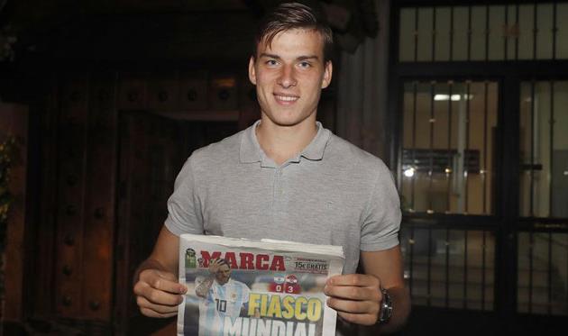 Андрей Лунин, Marca