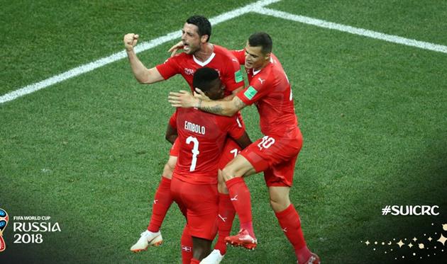 Швейцария — Коста-Рика 2:2 Видео голов и обзор матча ЧМ-2018