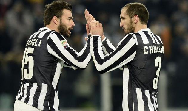 Андреа Бардзальи и Джорджо Кьеллини, фото ФК Ювентус
