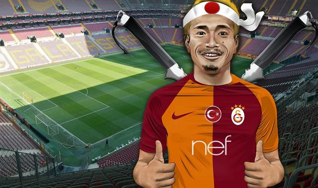 Юто Нагатомо, фото ФК Галатасарай